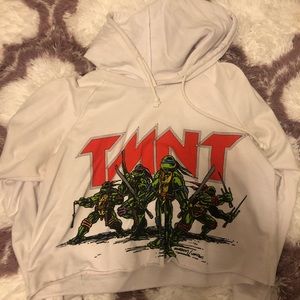 Ninja turtles Cropped hoodie